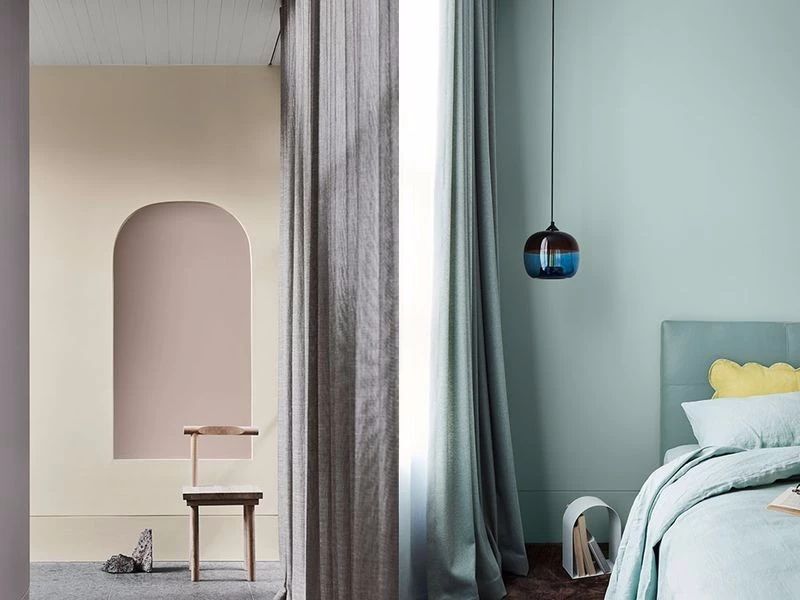 10款宁静系配色,解析现代家庭的优雅情调